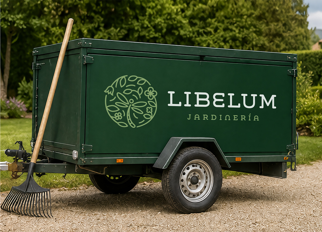 Diseñador de logotipos profesionales para viveros y servicios de jardinería en Pamplona Navarra