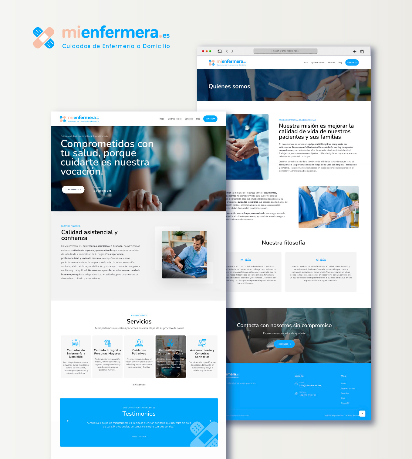  dise�o web enfermeria Granada